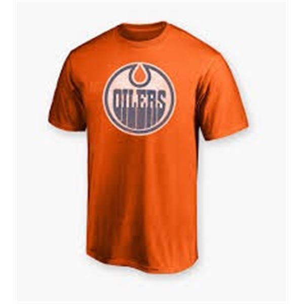 NEW NHL EDMONTON OILERS OILERS T-SHIRT MEDIUM