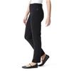 Image 1 : NEW GLORIA VANDERBILT SMALL PONTE PANT BLACK WOMEN
