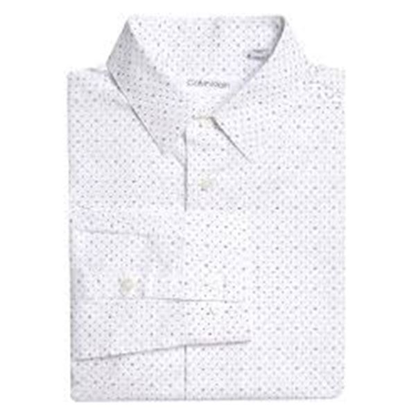 NEW CALVIN KLEIN XL WHITE DRESS SHIRT