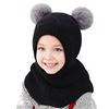Image 1 : NEW RAYSON WINTER TODDLER HAT KNIT FACE MASK POMPO