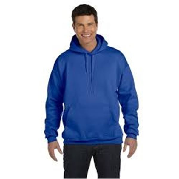 NEW HANES XL BLUE HOODIE