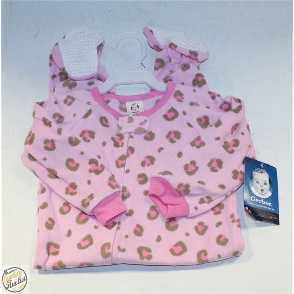 NEW GERBER 6/9M PINK ONESIE
