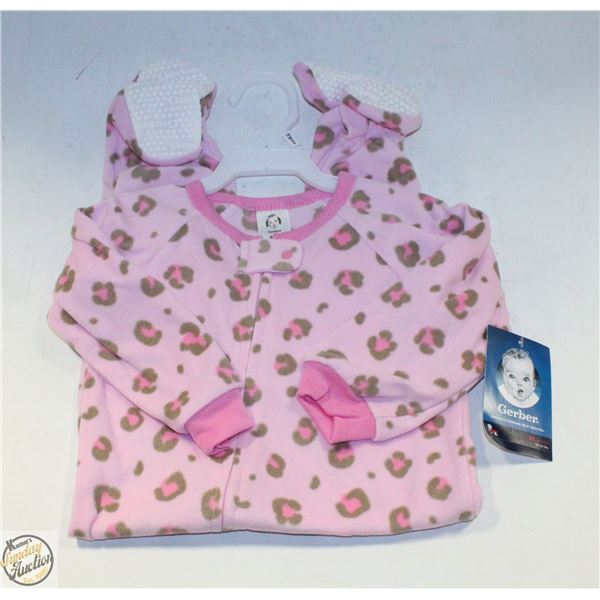 NEW GERBER 12M PINK ONESIE