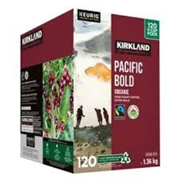 NEW 1.36KG 119 K CUP PODS PACIFIC BOLD DARK ROAST