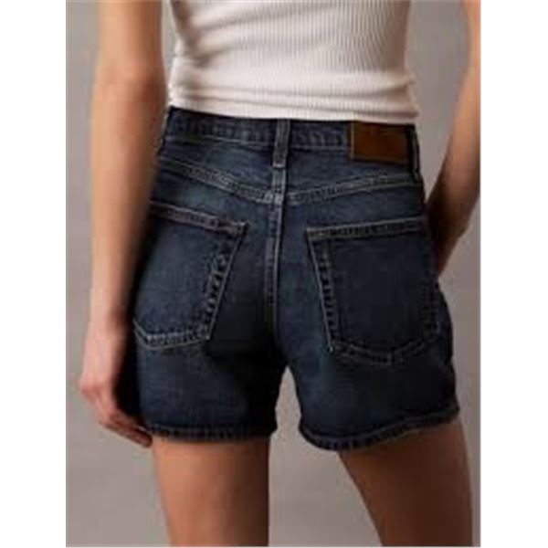 NEW CALVIN KLEIN JEAN SHORTS DARK SIZE 31