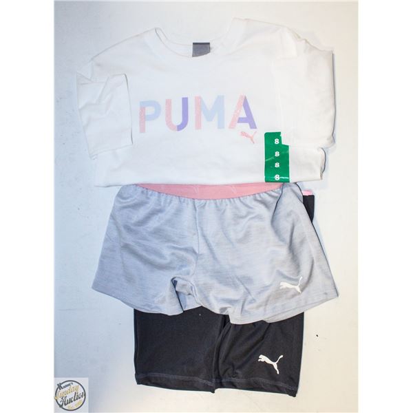 NEW PUMA 4PC KIDS SET SIZE 8