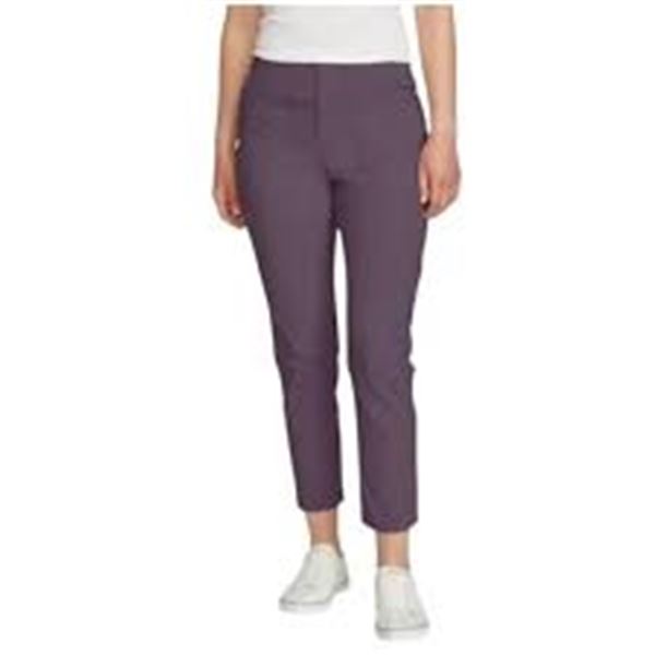 NEW EDDIE BAUER HORIZON STRAIGHT ANKLE PURPLE PANT