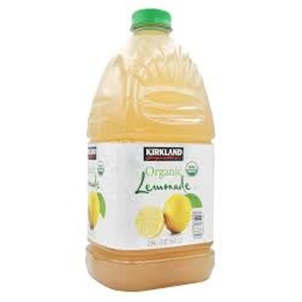 NEW 2.84L KIRKLAND ORGANIC LEMONADE