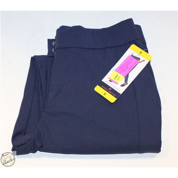 NEW MODERN AMBITION HIGH-RISE SLIM LEG PANT SIZE 6