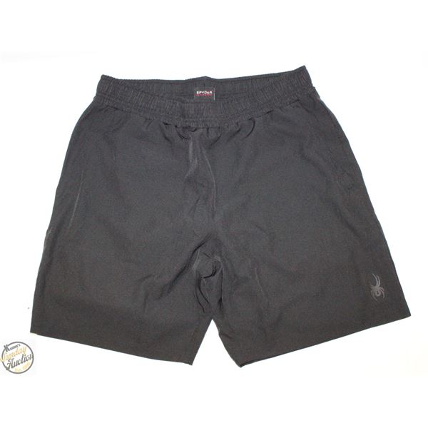 SPYDER MEDIUM BLACK SHORTS