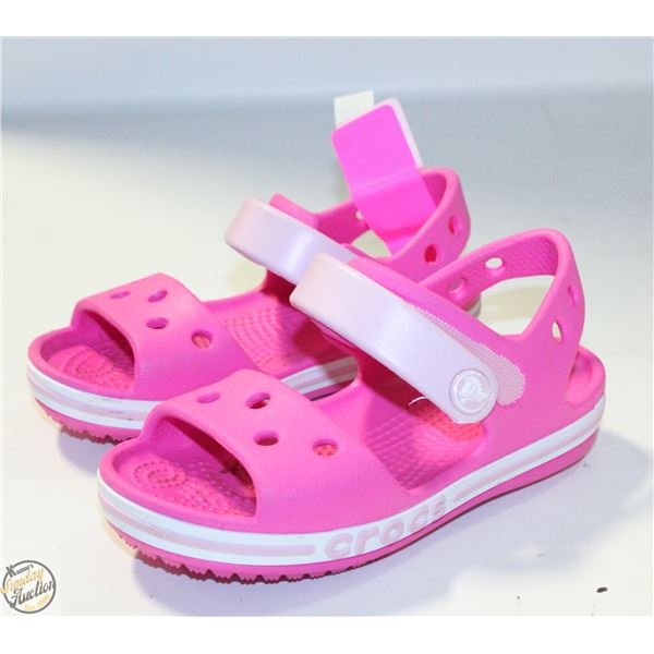 KIDS SMALL CROCS PINK