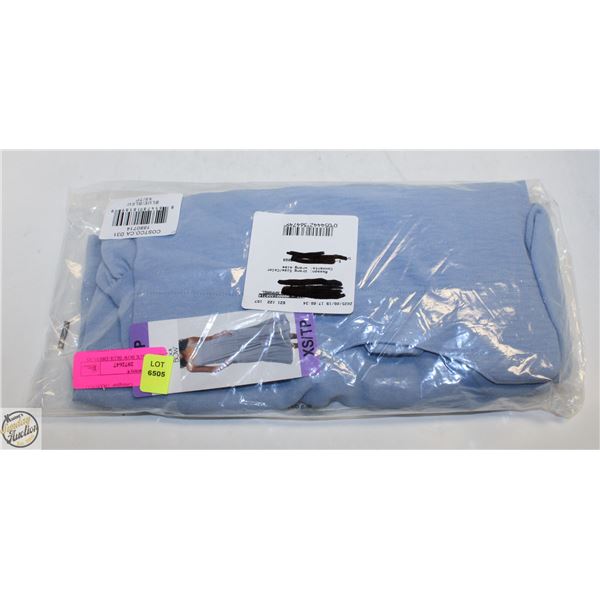 NEW BLACK BOW BLUE DRESS XS