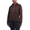 Image 1 : NEW DANSKIN SMALL WOMEN'S BROWN ZIP HOODIE