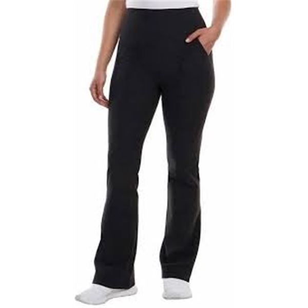 NEW KIRKLAND LADIES BRUSHED FLARE PANT MEDIUM