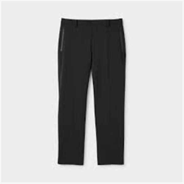 NEW TILLEY 30 X 30 BLACK DRESS PANTS