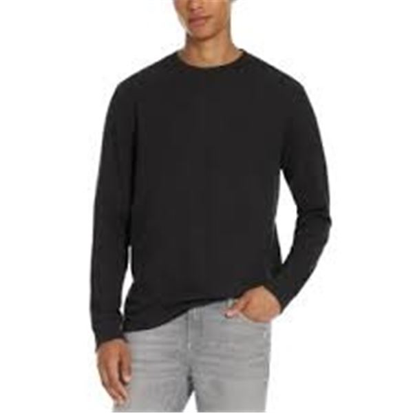 NEW SCOTCH & SODA LARGE MENS BLACK SWEATER