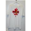 Image 1 : NEW XXL CANADA MAPLE LEAF WHITE T-SHIRT