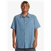Image 1 : NEW QUIKSILVER XL BLUE BUTTON UP SHIRT