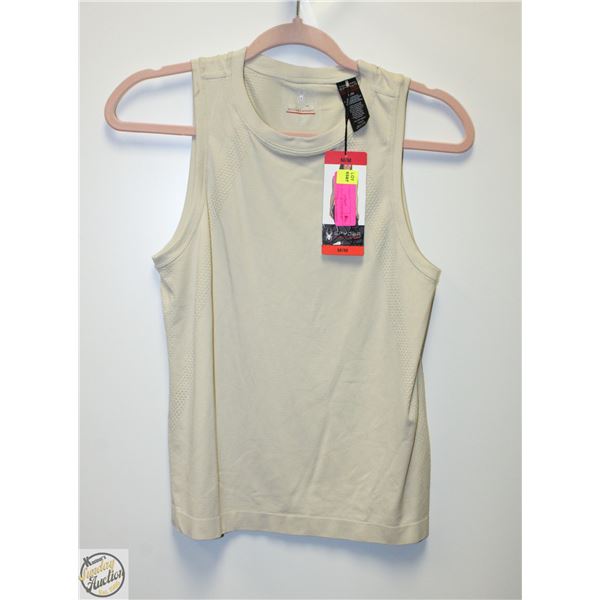 SPYDER MEDIUM ACTIVE SPORT TANK TOP BEIGE