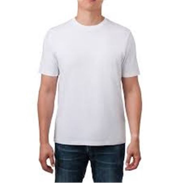 NEW ROUGH DRESS MEDIUM MENS WHITE T-SHIRT