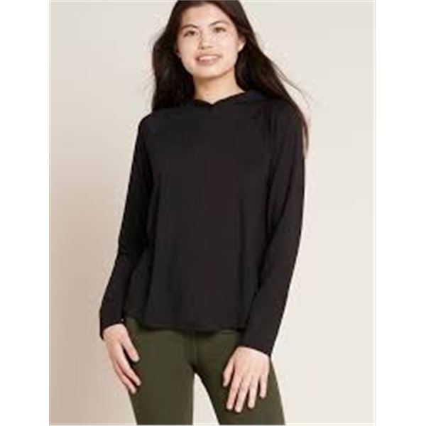 NEW HEAD SMALL WOMENS BLACK LONG SLEEVE SHIRT