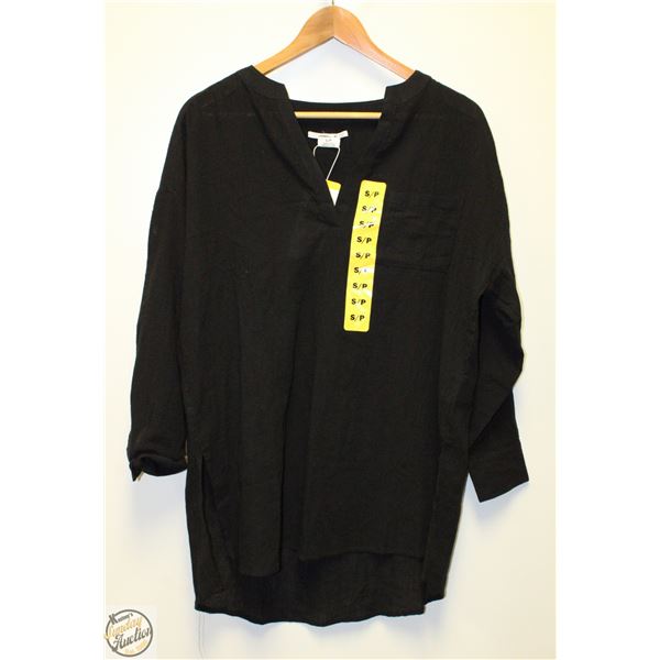 NEW ONEILL SMALL WOMENS BLACK NIGHT SHIRT