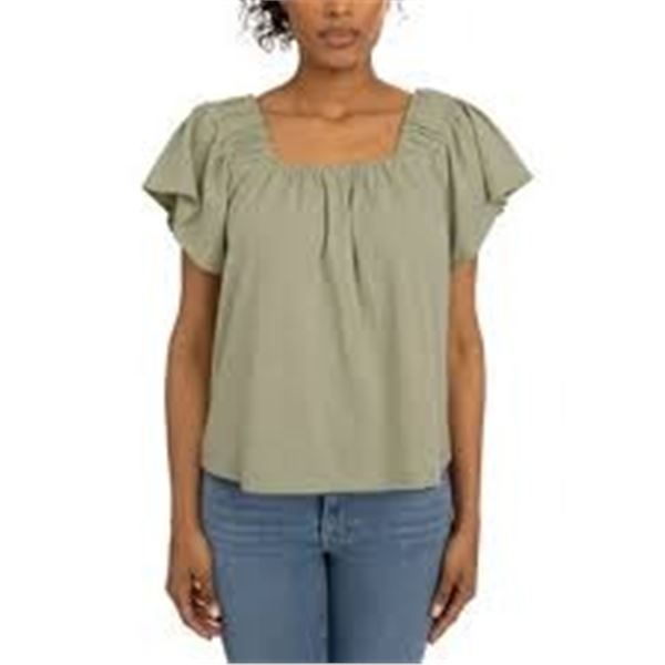 NEW BEARPAW LARGE GREEN WOMENS SHIRT