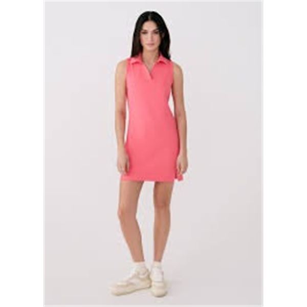 NEW LOLE LADIES SHIRT DRESS XS RED