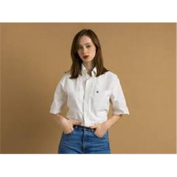 NEW TOMMY HILFIGER WOMENS MEDIUM WHITE TOP