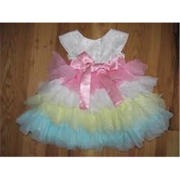 NEW JONA MICHELLE SMALL RAINBOW DRESS