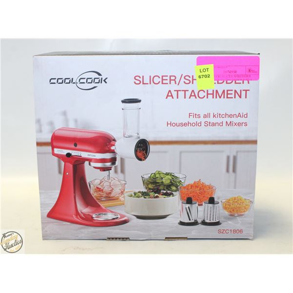 COOL COOK SLICER/SHREDDER ATTACHMENT HOUSEHOLD STA