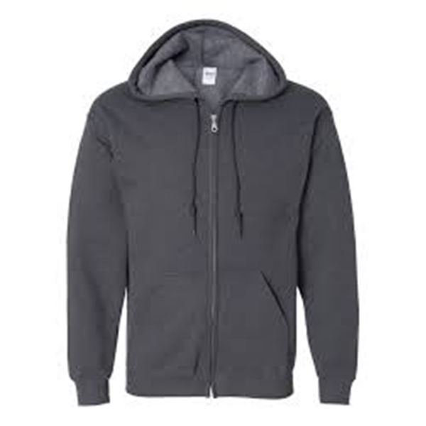 BRAND NEW GILDAN XL GREY HOODIE