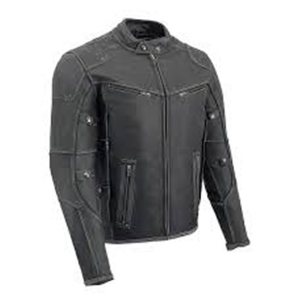 NEW 5XL MILWAUKEE LEATHER VINTAGE JACKET