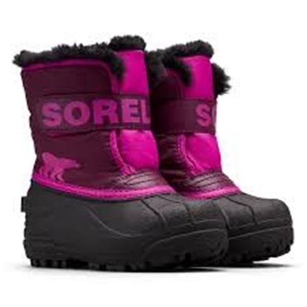 NEW SOREL TODDLER SIZE 5 PURPLE WINTER BOOTS