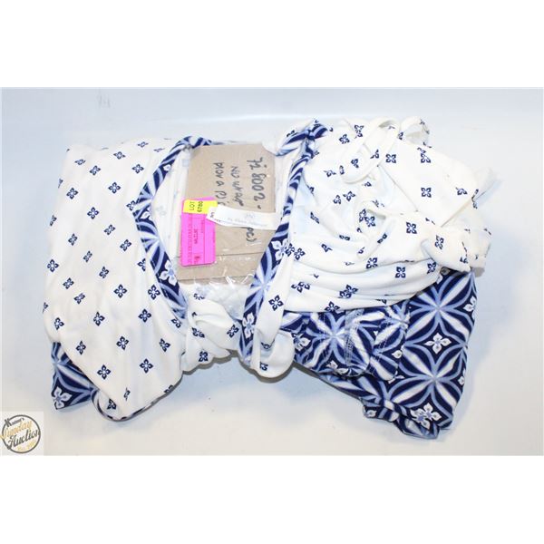 NEW 3PC NO WRAP FLORA PJS SET