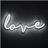 Image 1 : NEW AMPED & CO LED NEON WALL LIGHT LOVE