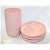 Image 1 : NEW 12PCS PINK BOWL AND PLATE SETS