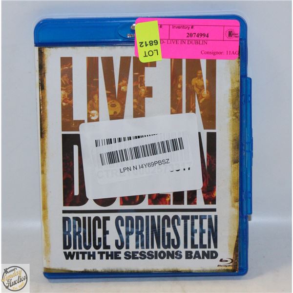 DVD- LIVE IN DUBLIN