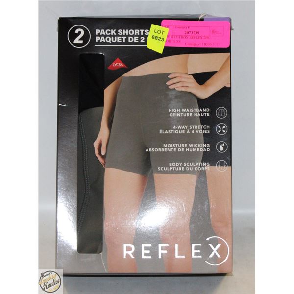 NEW WITH BOX REFLEX 2PK SHORTS XS