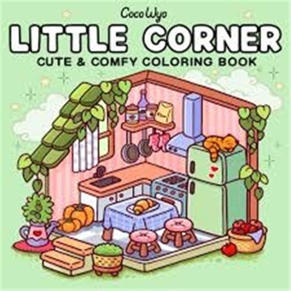 NEW LITTLE CORNER CUTE & COMFY COLORING BOOK