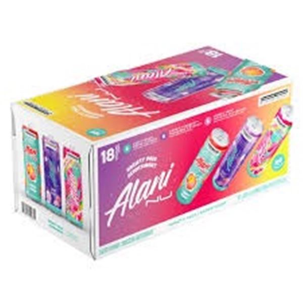 NEW WITH BOX 17 X 355ML ALANI VARIETY PACK