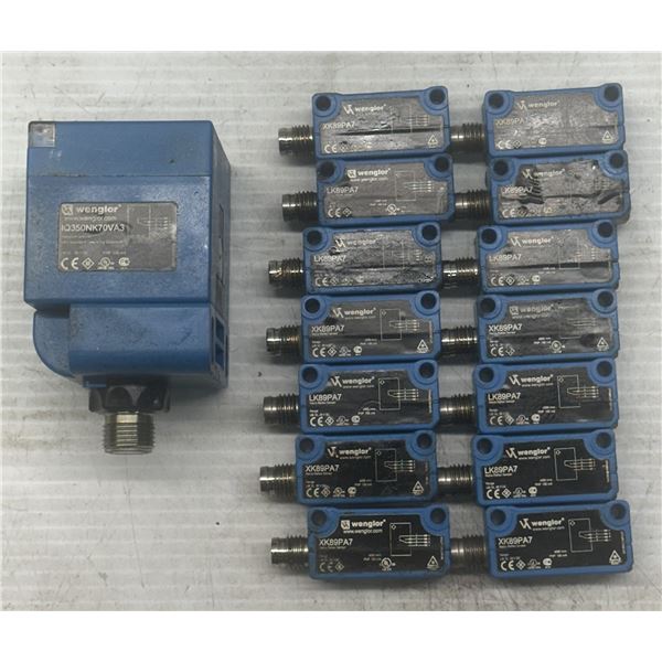 Lot of Misc. Wenglor Sensors