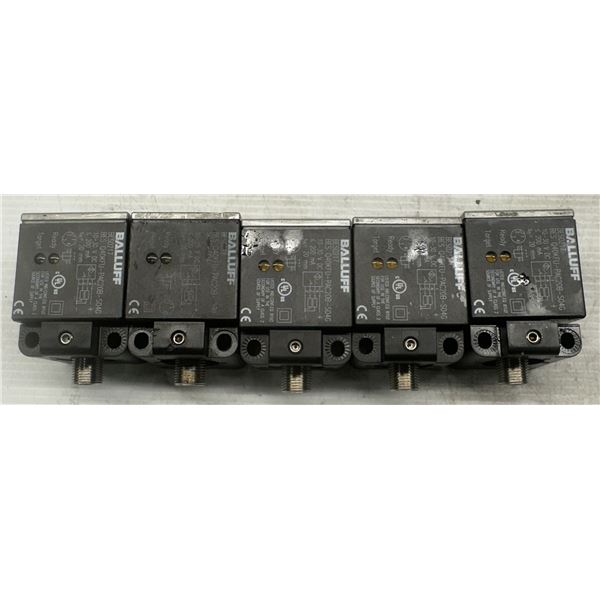 (5) Balluff #BES0217 Sensors