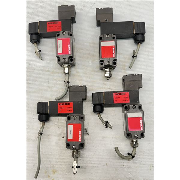 (4) Euchner #088051 / NZ1VZ-3131E3VSE04-M Safety Switches