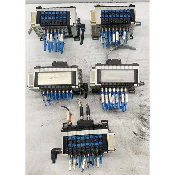 (5) Festo #CPV14-GE-MP-8 Valve Units