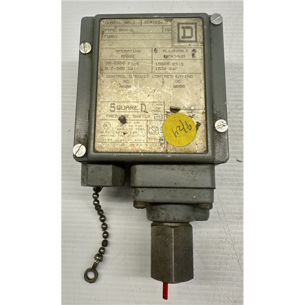Square D #GCW-2 Pressure Switch