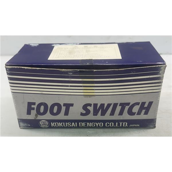 Kokusai Dengyo #AC250V 10A Foot Switch