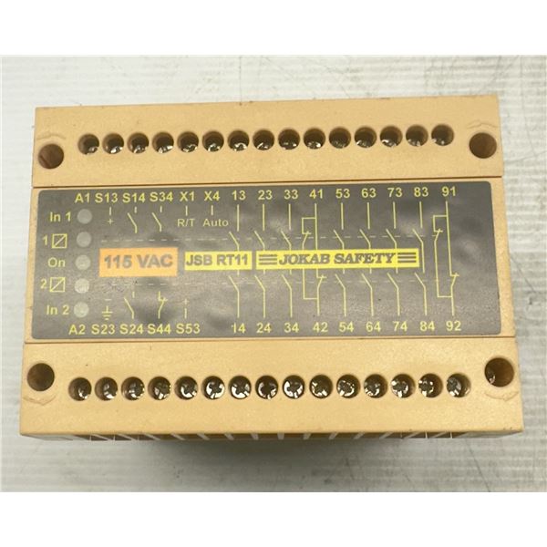 Jokab Safety #JSB RT11 Safety Relay