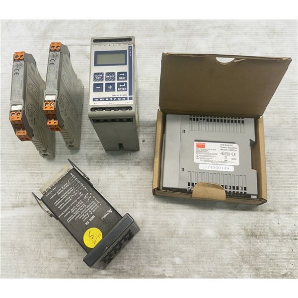 Lot of (5) Misc. Relays