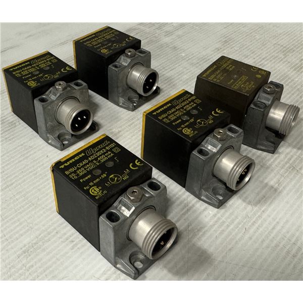 Lot of (5) TURCK #Bi15U-CK40-ADZ30X2-B1131